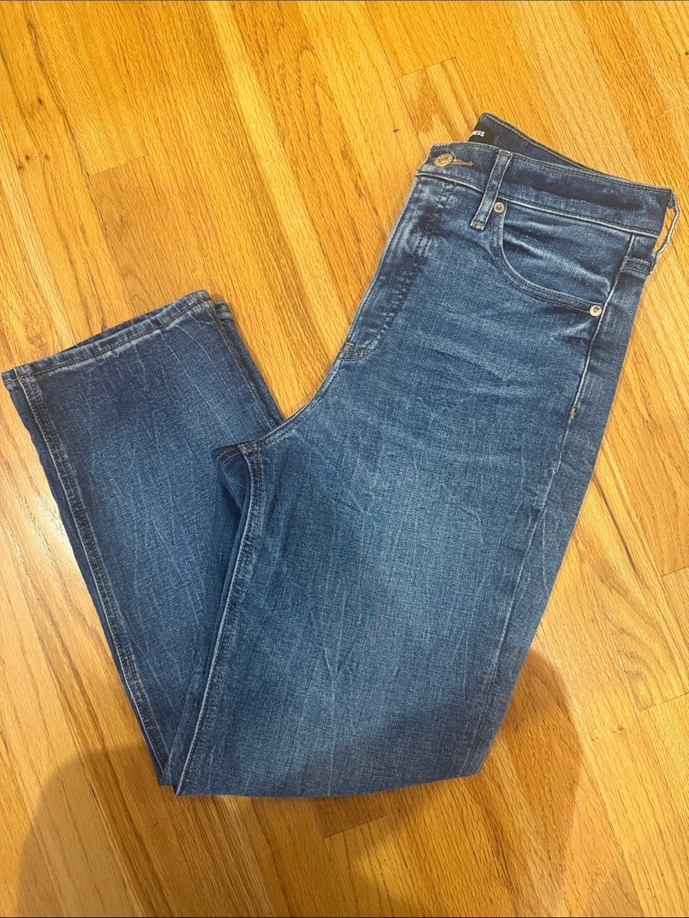 Express Women’sBlue Stretch Jeans - Classic Slim Fit